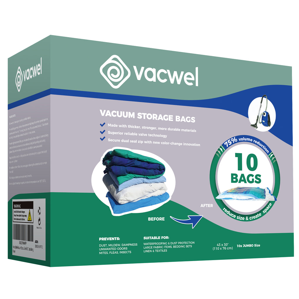 Pacific Floorcare® WAV-30 Wide Area Vacuum Bags (#650602) - Pack of 10 —